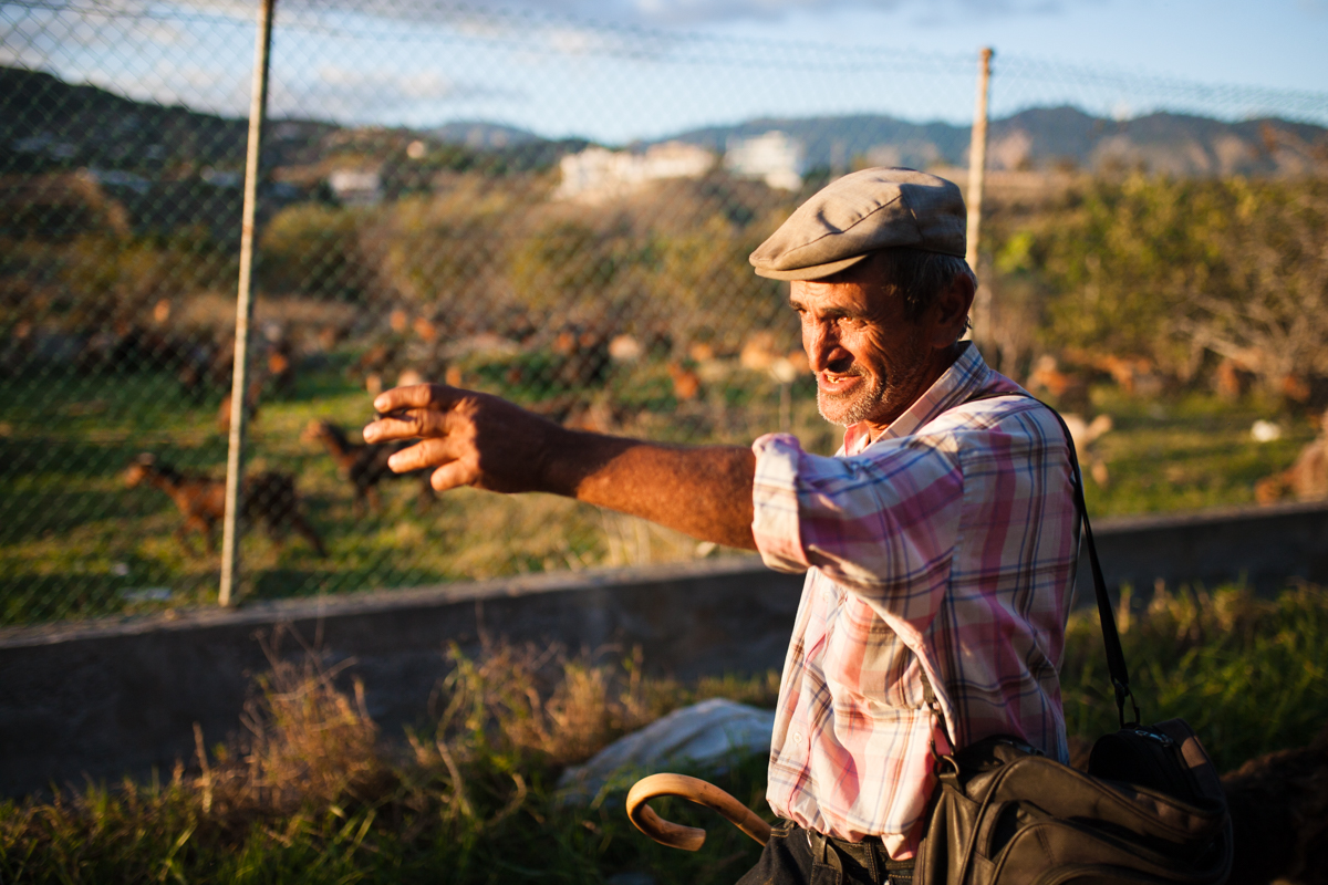 Paco the Shepherd in salobreña