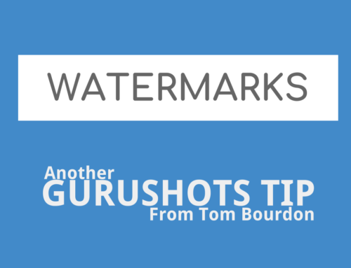 Gurushots tips – Watermarks