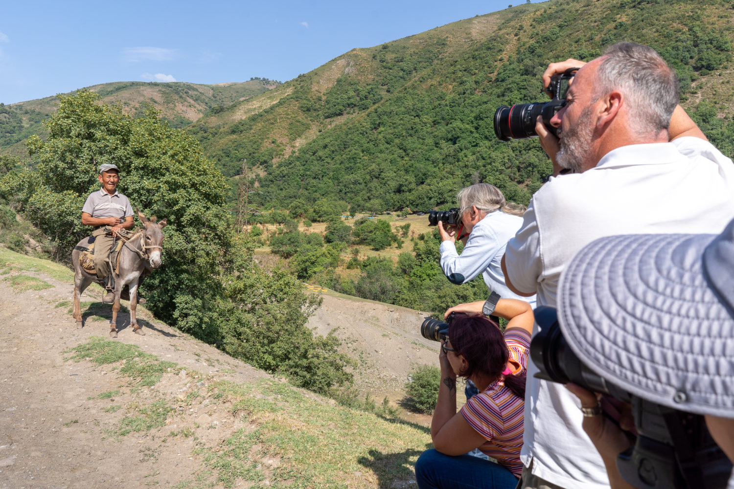 Photographers on the Kyrgyzstan Photo Tour 2021